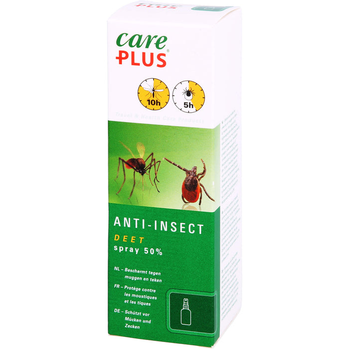 care PLUS Anti-Insect Deet Spray 50 %, 60 ml Lösung
