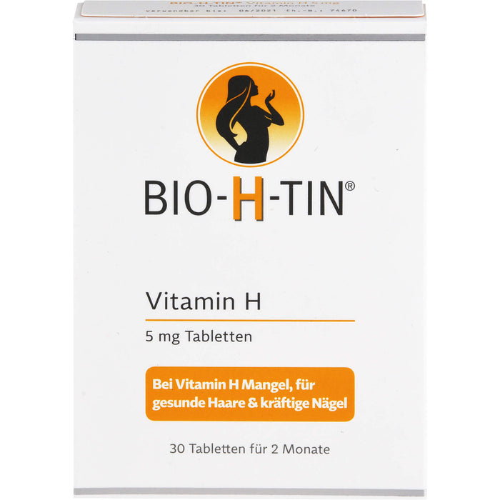 BIO-H-TIN Vitamin H 5 mg Tabletten, 30 St. Tabletten