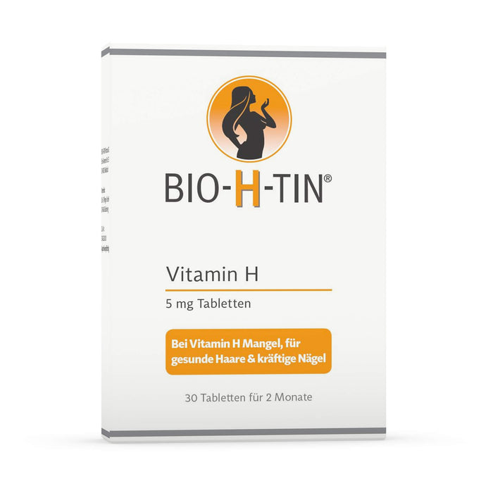 BIO-H-TIN Vitamin H 5 mg Tabletten, 30 St. Tabletten