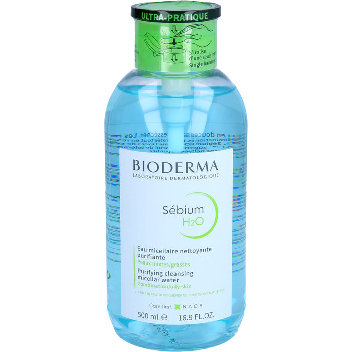 BIODERMA SEBIUM H2O PUMP, 500 ml LOE