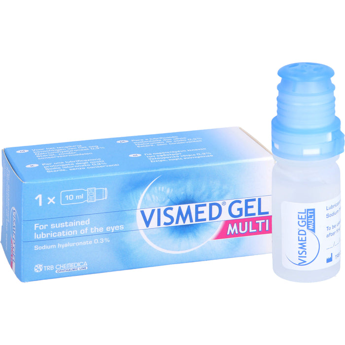 VISMED Gel Multi befeuchtende Augentropfen, 10 ml Lösung