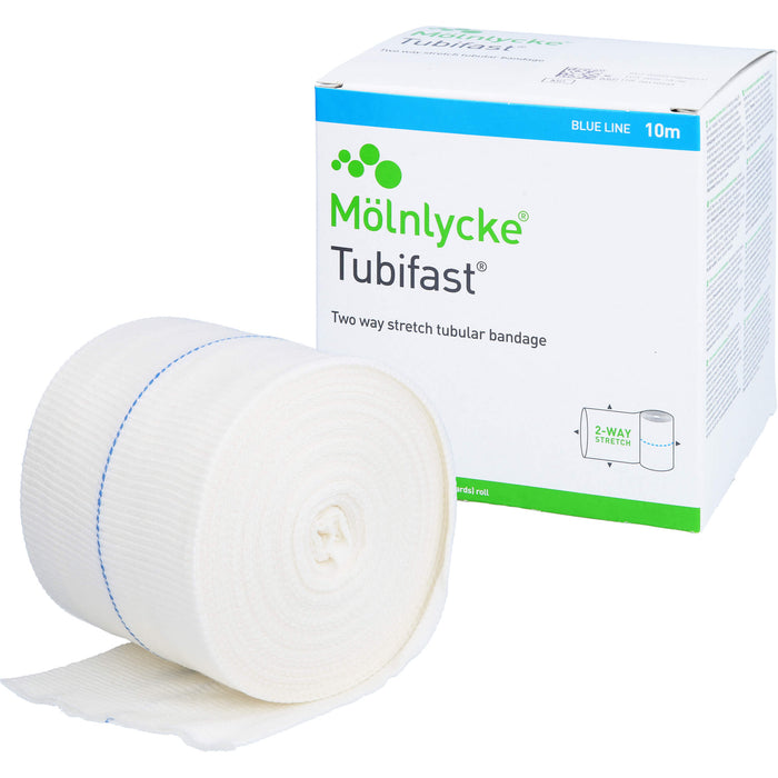 Mölnlycke Tubifast 2-Way Stretch Bandage 7,5 cm x 10 m, 1 St. Binde