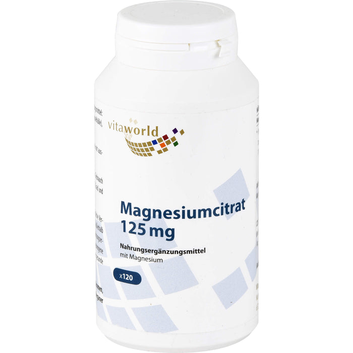 Magnesiumcitrat 125mg, 120 St KAP