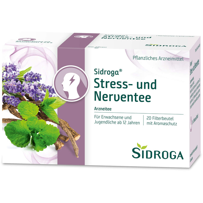 Sidroga Stress- und Nerventee, 20 St. Filterbeutel
