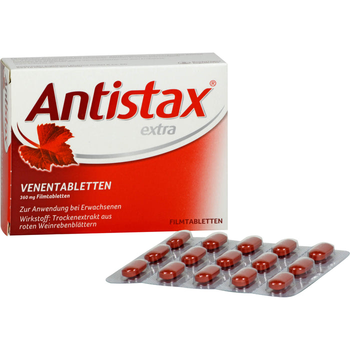 Antistax extra Eurim Venentabletten bei Venenerkrankungen, 60 St. Tabletten