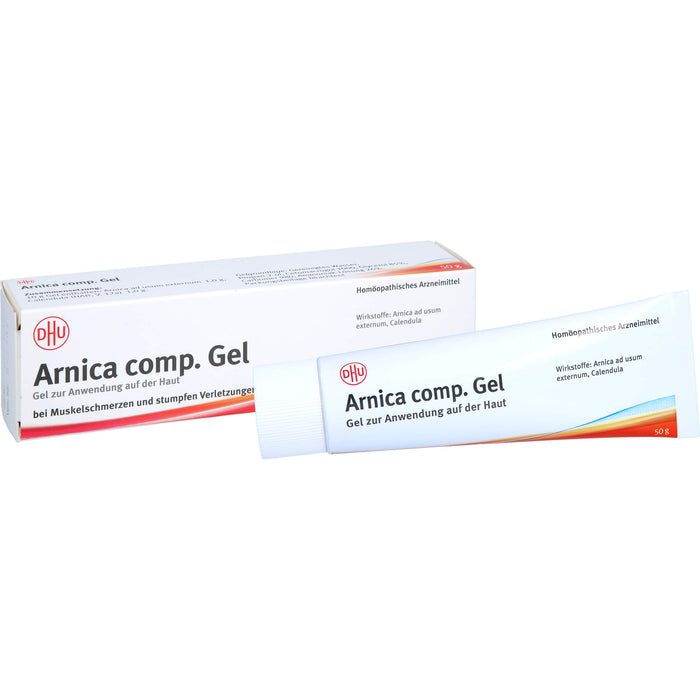 DHU Arnica comp. Gel bei Muskelschmerzen und stumpfen Verletzungen, 50 g Gel