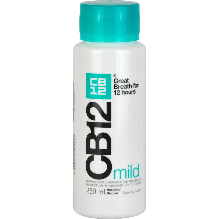 CB12 mild Mint/Menthol Mundspülung, 250 ml Lösung