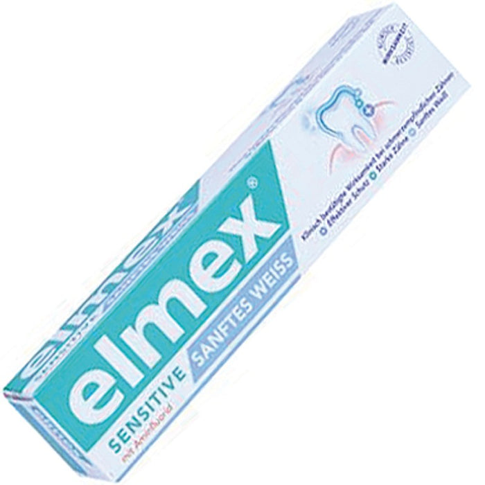 elmex SENSITIVE SANFTES WEISS Zahnpasta, 75 ml Zahncreme