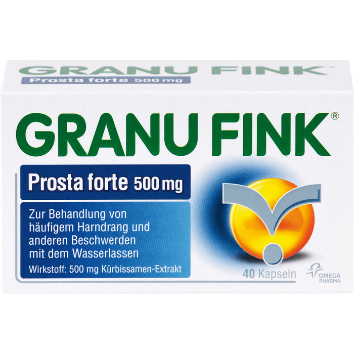 GRANU FINK Prosta forte 500 mg Kapseln, 40 St. Kapseln