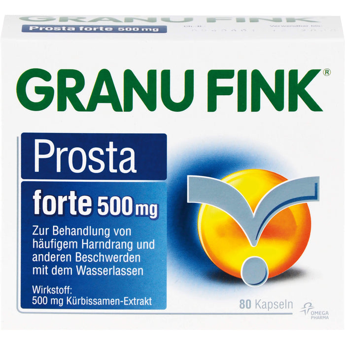 GRANU FINK Prosta forte 500 mg Kapseln, 60 St. Kapseln