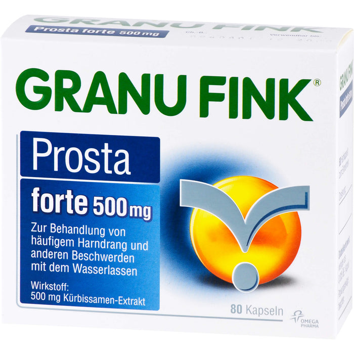 GRANU FINK Prosta forte 500 mg Kapseln, 60 St. Kapseln