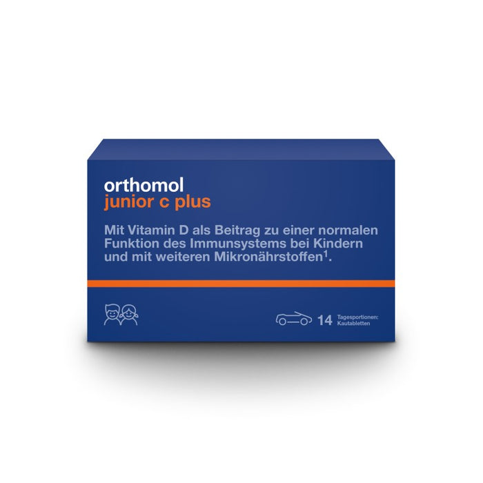 orthomol junior C plus Kautabletten, 14 St. Tabletten