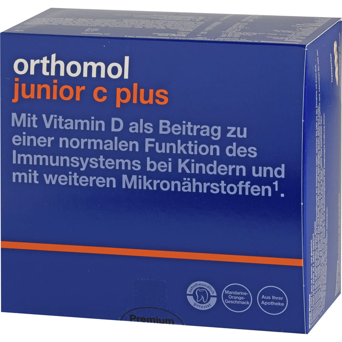 orthomol junior C plus Mandarine-Orange Kautabletten, 30 St. Tabletten
