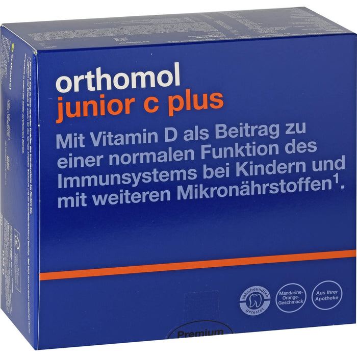 orthomol junior C plus Mandarine-Orange Kautabletten, 30 St. Tabletten