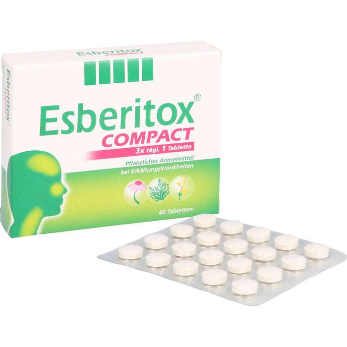 Esberitox Compact Tabletten bei Erkältungskrankheiten, 60 St. Tabletten