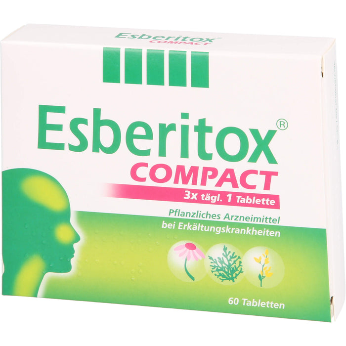 Esberitox Compact Tabletten bei Erkältungskrankheiten, 60 St. Tabletten