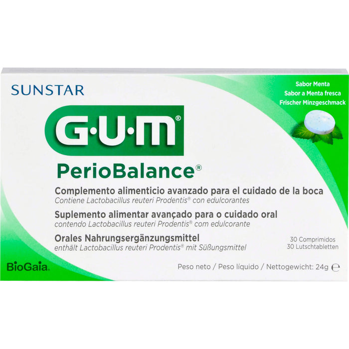 GUM PerioBalance Lutschtabletten, 30 St. Tabletten