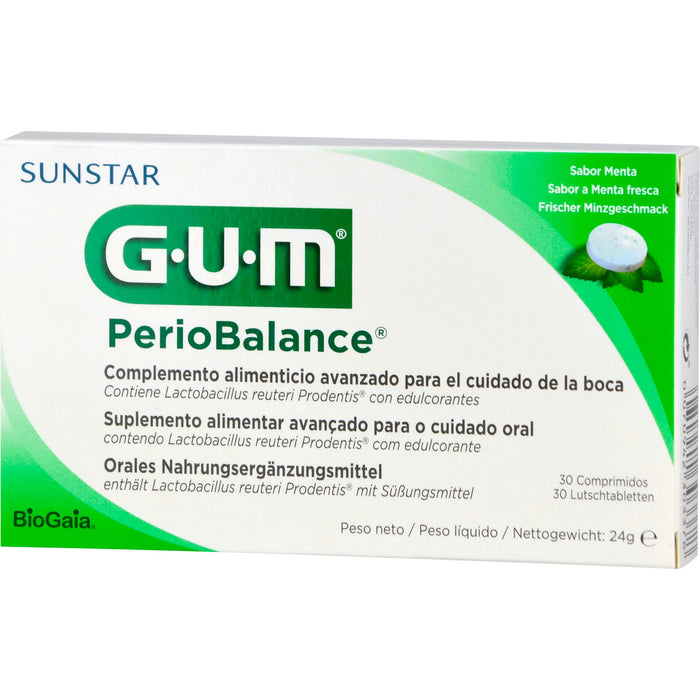GUM PerioBalance Lutschtabletten, 30 St. Tabletten