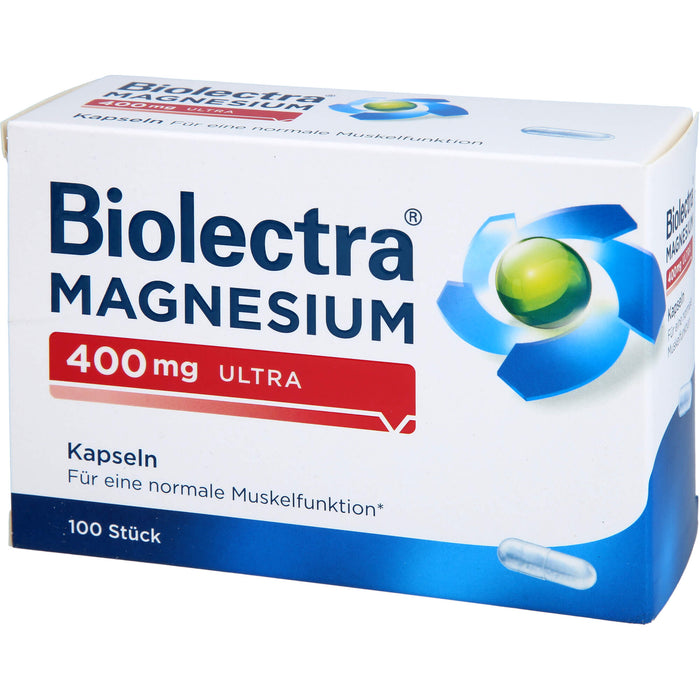 Biolectra Magnesium 400 mg ultra Kapseln, 100 St. Kapseln