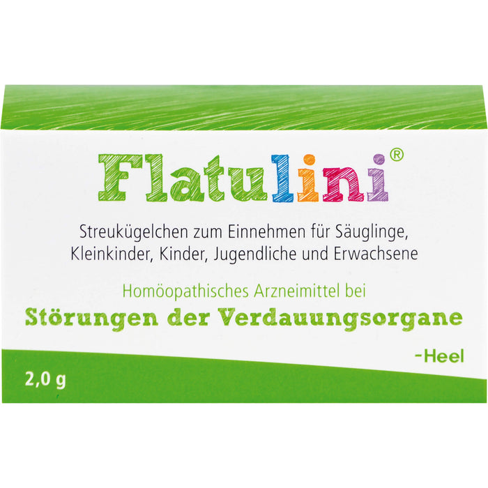 Flatulini Streukügelchen bei Störungen der Verdauungsorgane, 2 g Globuli