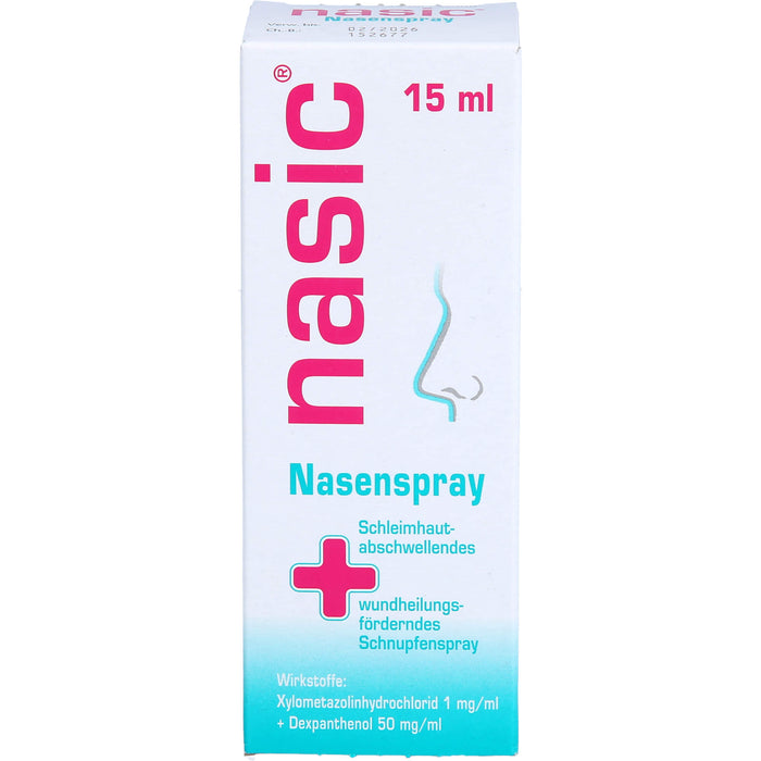 Nasic Nasenspray, 15 ml Lösung