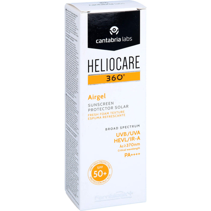 Heliocare 360 Airgel SPF 50+, 60 ml Schaum