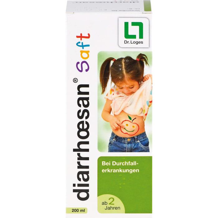 Diarrhoesan Saft ab 2 Jahren bei Durchfallerkrankungen, 200 ml Lösung