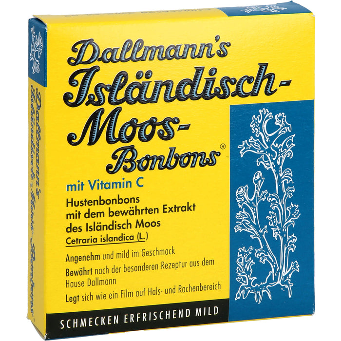 Dallmann's Isländisch-Moos-Bonbons, 20 St. Bonbons