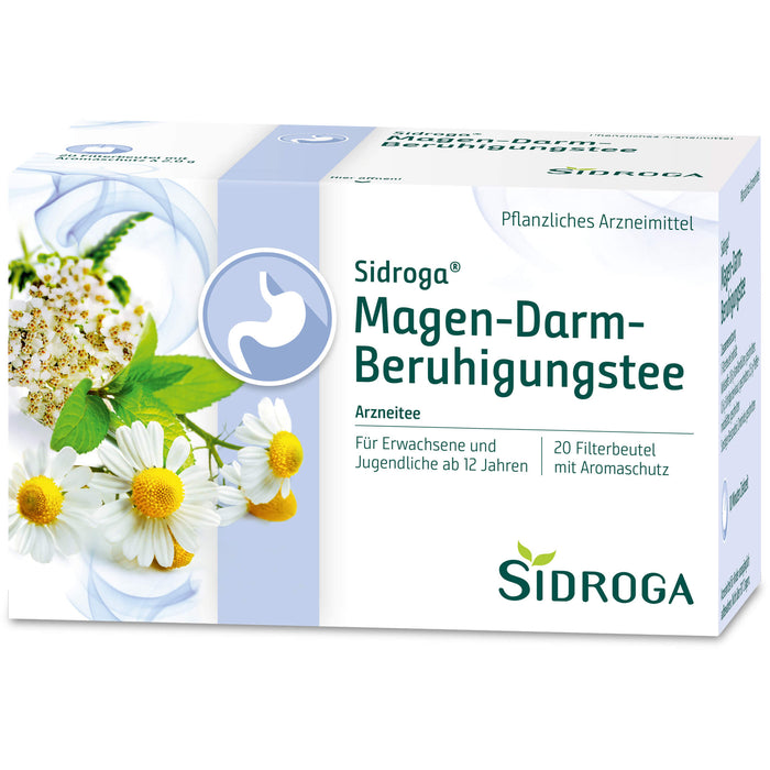 Sidroga Magen-Darm-Beruhigungstee Filterbeutel, 20 St. Filterbeutel