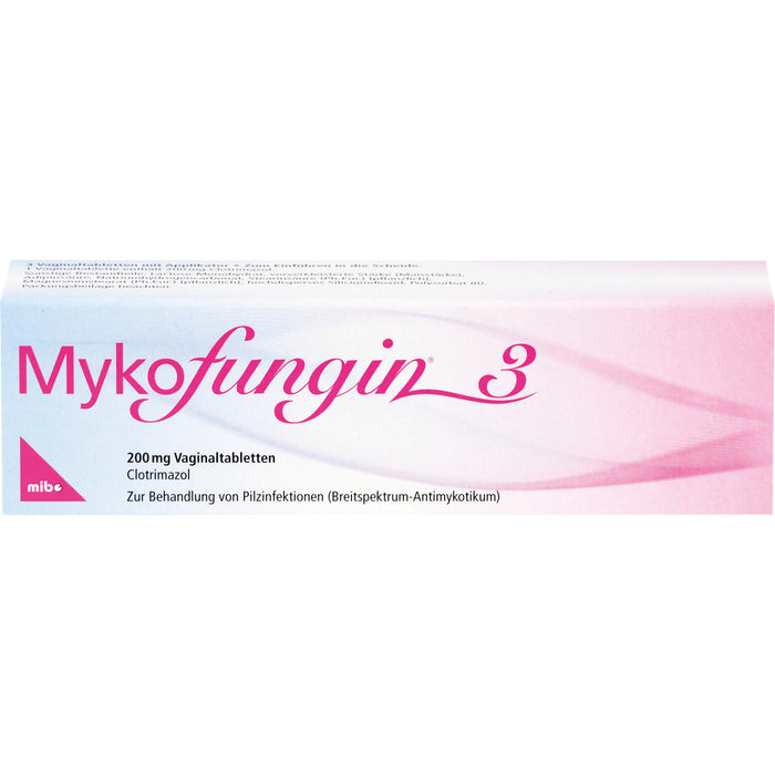 Mykofungin 3 Vaginaltabletten, 3 St. Tabletten