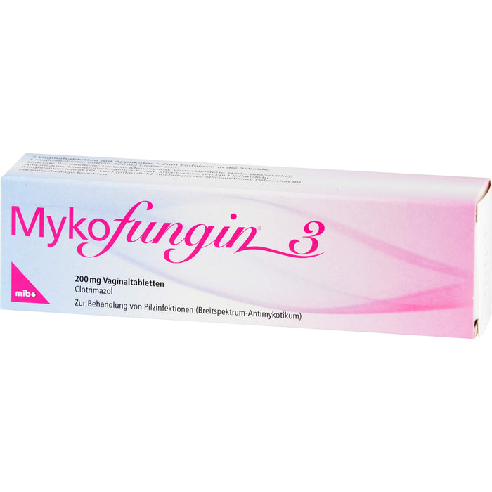 Mykofungin 3 Vaginaltabletten, 3 St. Tabletten