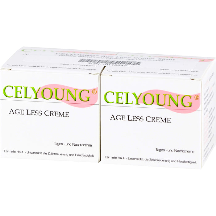 CELYOUNG Age Less Creme + eine Packung gratis, 100 ml Creme