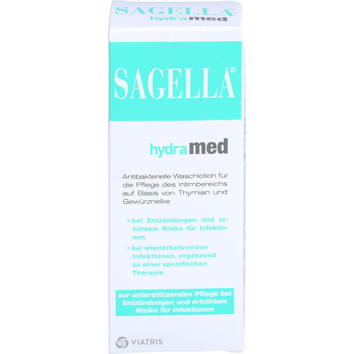 Sagella hydramed Intimwaschlotion, 100 ml Lotion