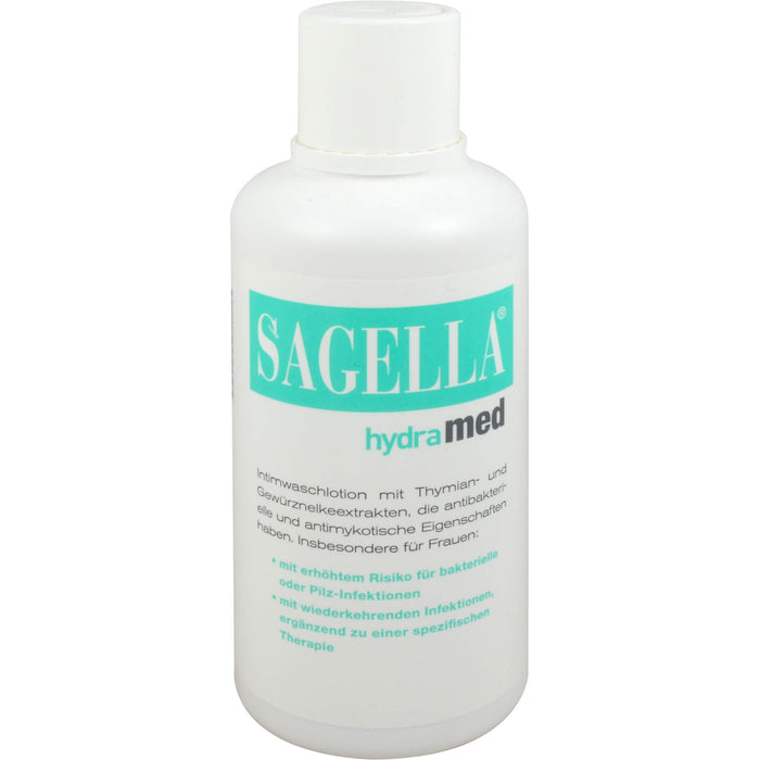SAGELLA hydramed antibakterielle Intimwaschlotion, 500 ml Lotion