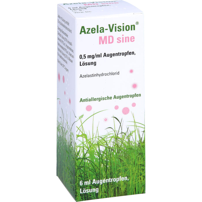 Azela-Vision MD sine 0,5 mg/ml Augentropfen, Lösung, 6 ml Lösung