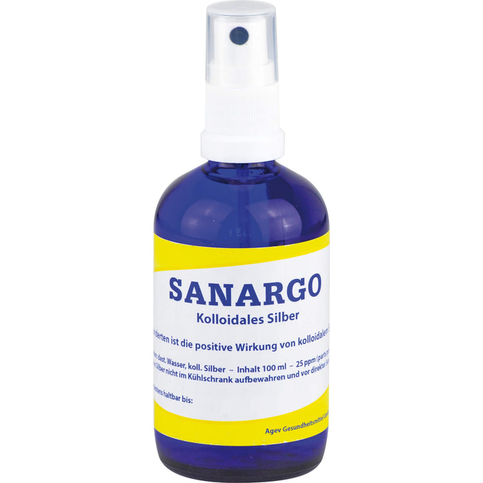 SANARGO Kolloidales Silber Spray, 100 ml Lösung