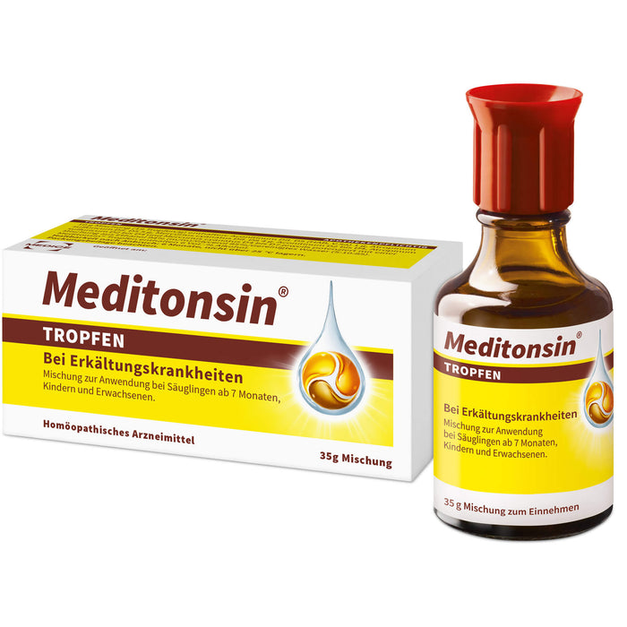 Meditonsin Tropfen bei Erkältungskrankheiten, 35 g Lösung
