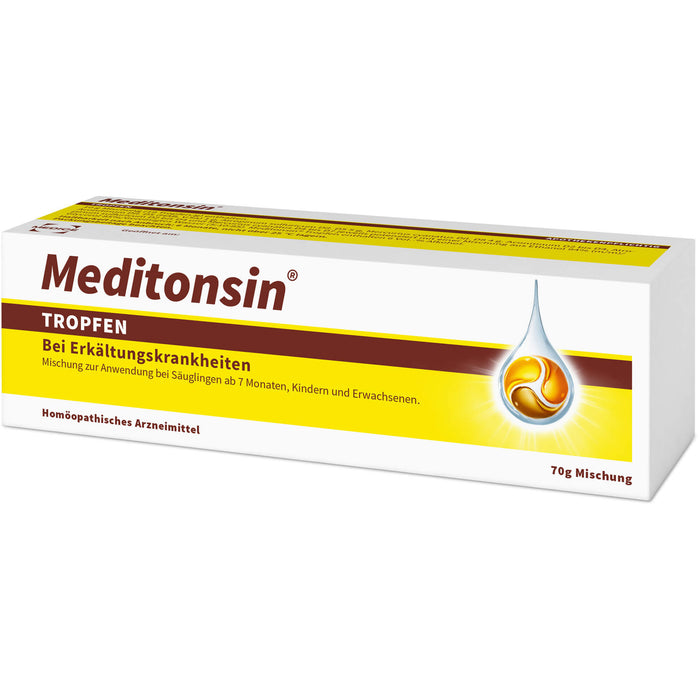 Meditonsin Tropfen bei Erkältungskrankheiten, 70 g Lösung