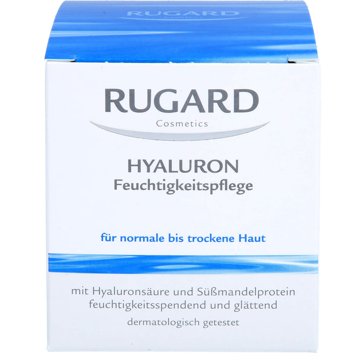 RUGARD Hyaluron Feuchtigkeitspflege für reife und trockene Haut, 100 ml Creme