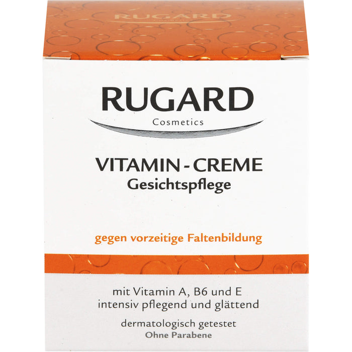 RUGARD Vitamin-Creme Gesichtspflege, 100 ml Creme