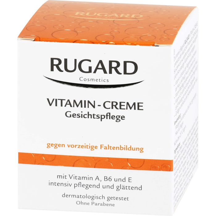RUGARD Vitamin-Creme Gesichtspflege, 100 ml Creme