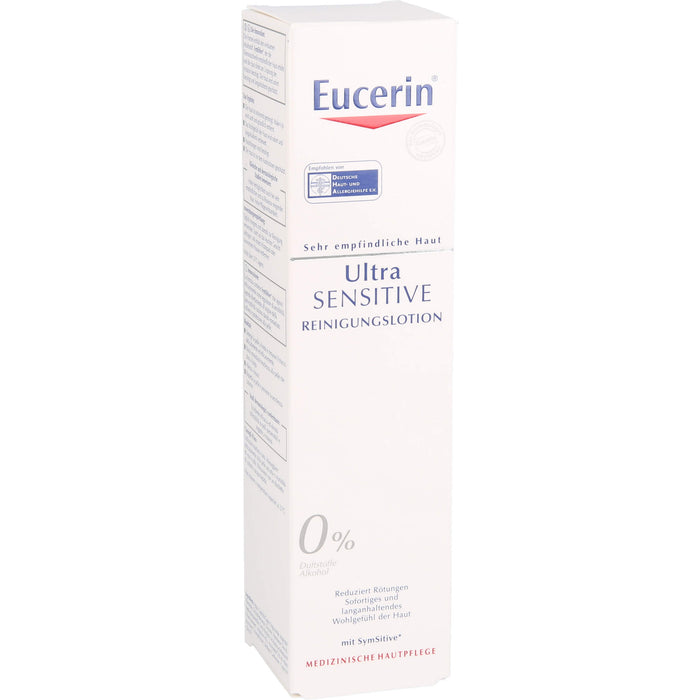 Eucerin Ultra Sensitive Reinigungslotion für sehr empfindliche Haut, 100 ml Lotion