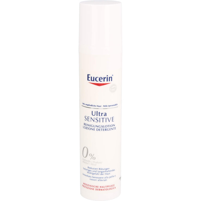 Eucerin Ultra Sensitive Reinigungslotion für sehr empfindliche Haut, 100 ml Lotion