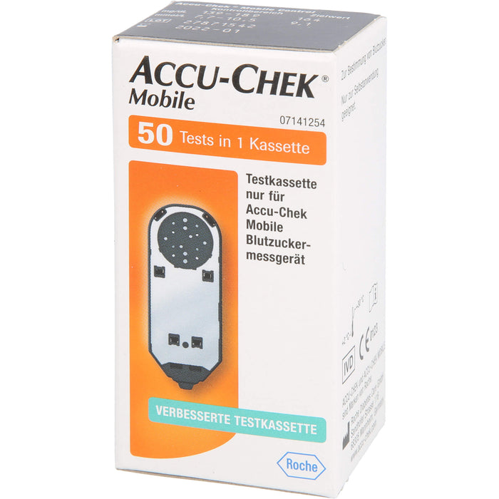 ACCU-CHEK Mobile Testkassette und Tests, 50 St. Teststreifen