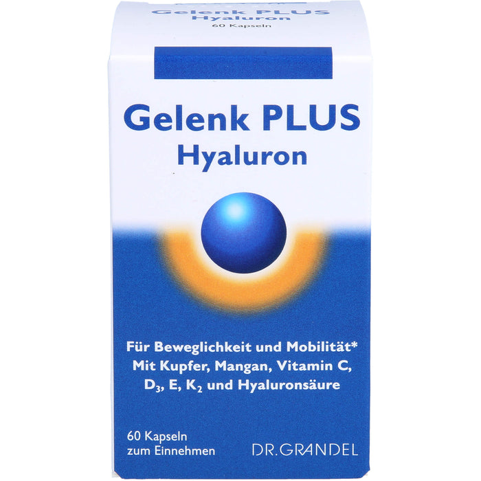 Grandel Gelenk PLUS Hyaluron, 60 St KAP