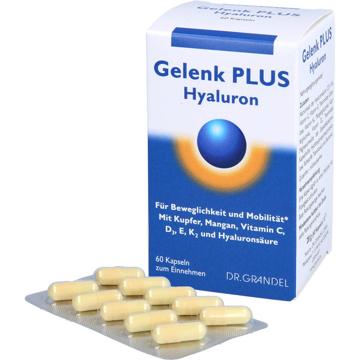 Grandel Gelenk PLUS Hyaluron, 60 St KAP