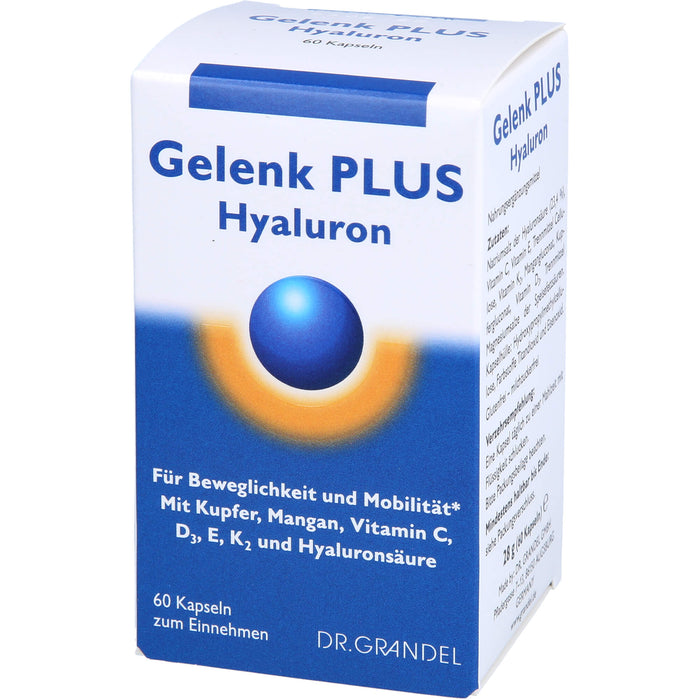 Grandel Gelenk PLUS Hyaluron, 60 St KAP