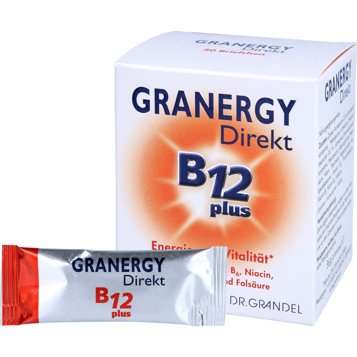 Dr. Grandel Granergy Direkt B12 plus Briefchen, 20 St. Beutel