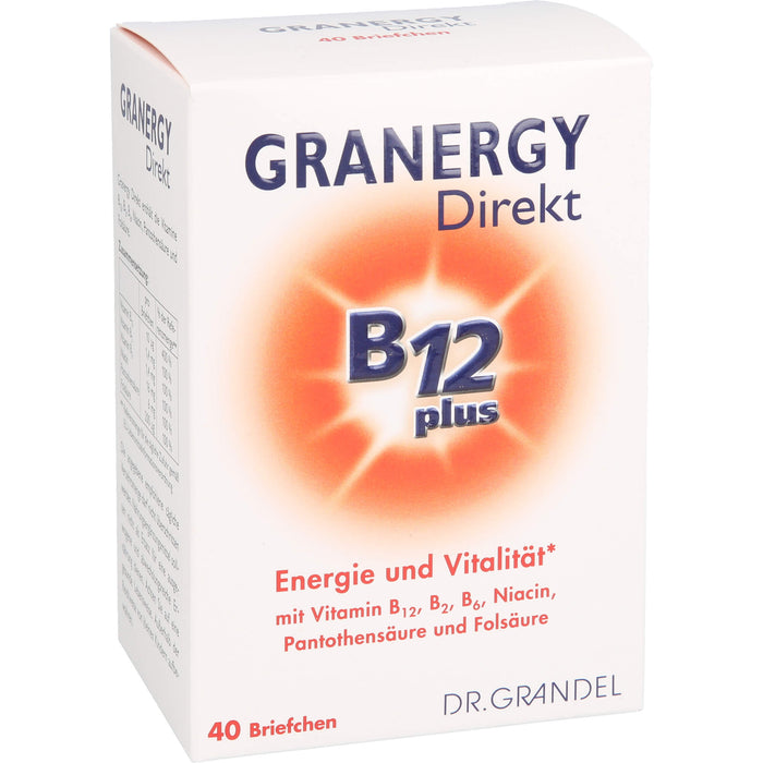 Dr. Grandel Granergy Direkt B12 plus Beutel, 40 St. Beutel