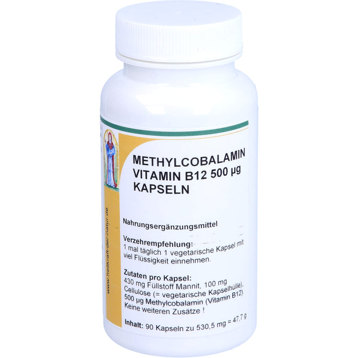 Reinhildis-Apotheke Methylcobalamin Vitamin B12 Kapseln, 90 St. Kapseln